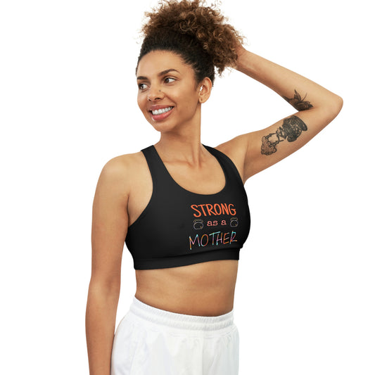 Strong as a Mother - Seamless Sports Bra